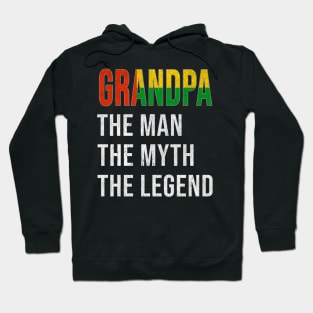 Grand Father Bissau Guinean Grandpa The Man The Myth The Legend - Gift for Bissau Guinean Dad With Roots From  Guinea Bissau Hoodie